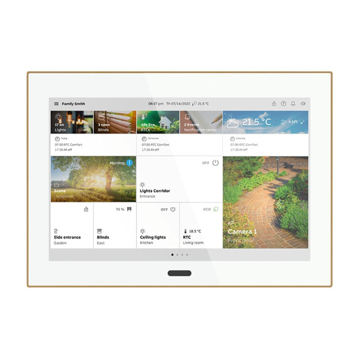 Busch Jaeger ST/U10.3.11-811 Busch-SmartTouch 10" Wit/Satin goud