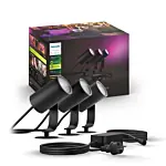 Philips 915005629701 Hue Outdoor Lily Spot Basis 3-voudig