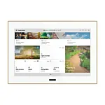 Busch Jaeger ST/U10.3.11-811 Busch-SmartTouch 10" Wit/Satin goud